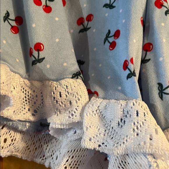 Cherry Print Sleepwear Set - Picture 2 of 5